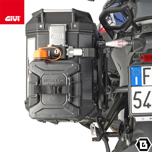 GIVI PLOS5108CAM サイドケースホルダー TREKKER OUTBACK EVO用 PL ONE-FIT CAM-SIDE／BMW R 1250 GS ADVENTURE / BMW R 1250 GS / BMW R 1200 GS / BMW R 1200 GS ADVENTURE専用