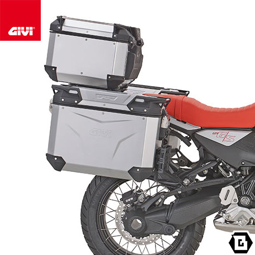 GIVI PLOS5151CAM サイドケースホルダー TREKKER OUTBACK EVO用（PL ONE-FIT CAM-SIDE／右側専用設計／18mm径）｜BMW R 12 G/S 対応