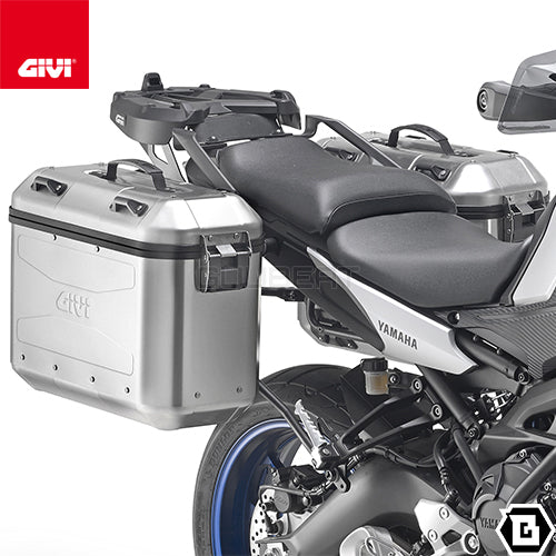 GIVI PLR2122 サイドケースホルダー MONOKEY ( モノキー ) 用 ラピッドリリース機能付き ／ YAMAHA MT-09 トレーサー専用