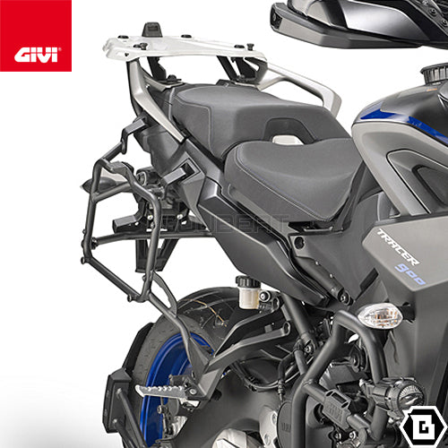 GIVI PLR2139 サイドケースホルダー MONOKEY ( モノキー ) 用 ラピッドリリース機能付き／YAMAHA トレーサー 900専用