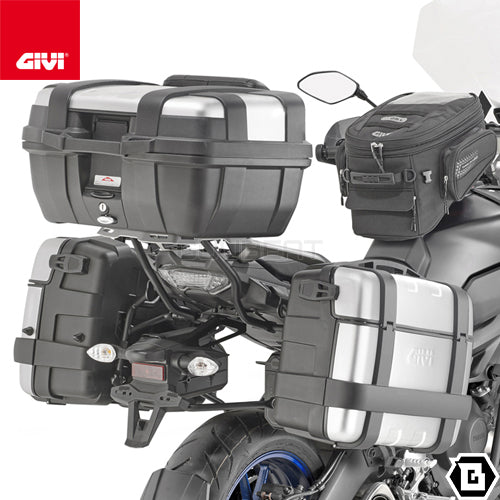 GIVI PLR2139 サイドケースホルダー MONOKEY ( モノキー ) 用 ラピッドリリース機能付き／YAMAHA トレーサー 900専用