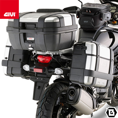 GIVI PLR3105 サイドケースホルダー MONOKEY ( モノキー ) 用 ラピッドリリース機能付き／SUZUKI Vストローム 1000 / SUZUKI Vストローム 1000専用