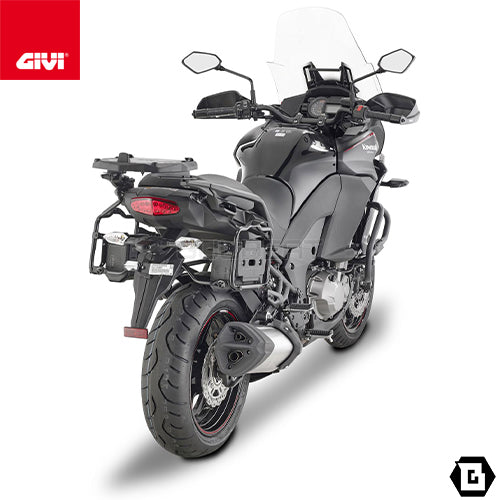 GIVI PLR4120 サイドケースホルダー MONOKEY ( モノキー ) 用 ラピッドリリース機能付き／KAWASAKI ヴェルシス 1000専用