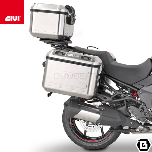 GIVI PLR4120 サイドケースホルダー MONOKEY ( モノキー ) 用 ラピッドリリース機能付き ／ KAWASAKI ヴェルシス 1000専用