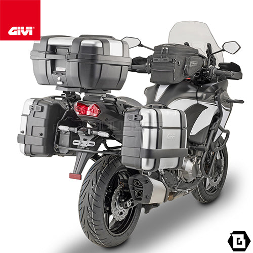 GIVI PLR4126 サイドケースホルダー MONOKEY ( モノキー ) 用 ラピッドリリース機能付き／KAWASAKI ヴェルシス 1100他専用