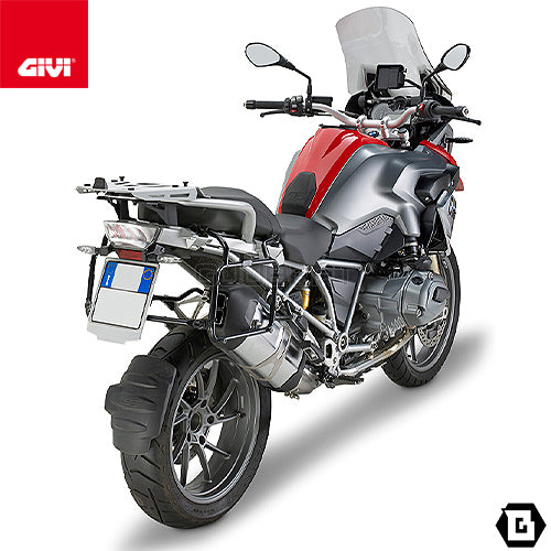 GIVI PLR5108 サイドケースホルダー MONOKEY ( モノキー ) 用 ラピッドリリース機能付き／BMW R 1250 GS ADVENTURE / BMW R 1250 GS / BMW R 1200 GS / BMW R 1200 GS ADVENTURE専用