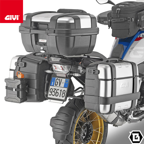 GIVI PLR5108 サイドケースホルダー MONOKEY ( モノキー ) 用 ラピッドリリース機能付き／BMW R 1250 GS ADVENTURE / BMW R 1250 GS / BMW R 1200 GS / BMW R 1200 GS ADVENTURE専用