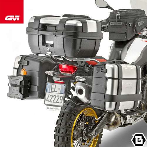 GIVI PLR5127 サイドケースホルダー MONOKEY ( モノキー ) 用 ラピッドリリース機能付き／BMW F 900 GS ADVENTURE / BMW F 850 GS ADVENTURE / BMW F 850 GS / BMW F 850 GS他専用