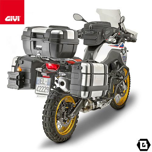 GIVI PLR5127 サイドケースホルダー MONOKEY ( モノキー ) 用 ラピッドリリース機能付き／BMW F 900 GS ADVENTURE / BMW F 850 GS ADVENTURE / BMW F 850 GS / BMW F 850 GS他専用