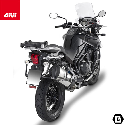 GIVI PLR6408 サイドケースホルダー MONOKEY ( モノキー ) 用 ラピッドリリース機能付き／TRIUMPH タイガー 1200 / TRIUMPH タイガー 1200 EXPLORER専用