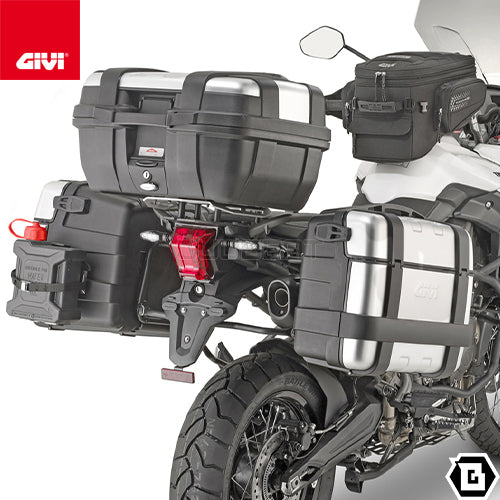 GIVI PLR6413 サイドケースホルダー MONOKEY ( モノキー ) 用 ラピッドリリース機能付き／TRIUMPH タイガー 800 XC / TRIUMPH タイガー 800 XR専用