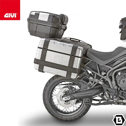 GIVI PLR6413 サイドケースホルダー MONOKEY ( モノキー ) 用 ラピッドリリース機能付き ／ TRIUMPH タイガー 800 XC / TRIUMPH タイガー 800 XR専用