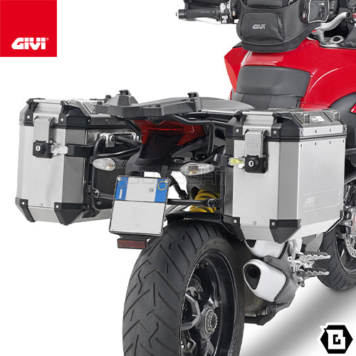 GIVI PLR7406CAM サイドケースホルダー ラピッドリリース機能付き TREKKER OUTBACK MONOKEY CAM-SIDE用／DUCATI ムルティストラーダ 1200 / DUCATI ムルティストラーダ 1200 ENDURO / DUCATI ムルティストラーダ 950専用