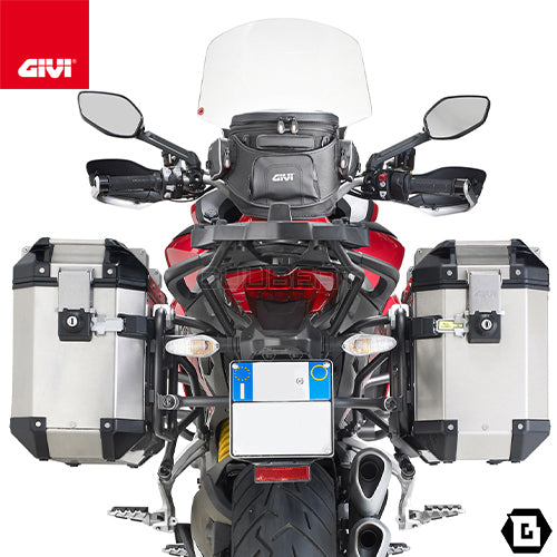 GIVI PLR7406CAM サイドケースホルダー ラピッドリリース機能付き TREKKER OUTBACK MONOKEY CAM-SIDE用／DUCATI ムルティストラーダ 1200 / DUCATI ムルティストラーダ 1200 ENDURO / DUCATI ムルティストラーダ 950専用