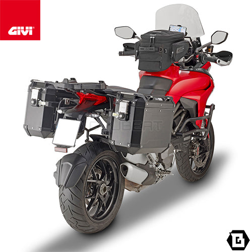 GIVI PLR7411CAM サイドケースホルダー ラピッドリリース機能付き TREKKER OUTBACK MONOKEY CAM-SIDE用 ／ DUCATI ムルティストラーダ 1260専用