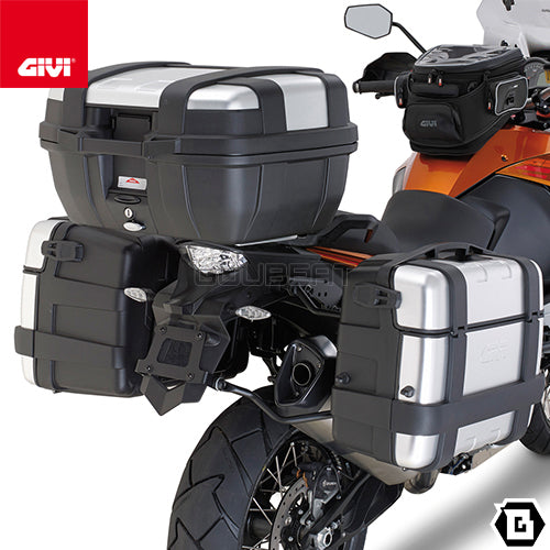 GIVI PLR7706 サイドケースホルダー MONOKEY ( モノキー ) 用 ラピッドリリース機能付き ／ KTM 1290 スーパーアドベンチャー S / KTM 1290 スーパーアドベンチャー R他専用