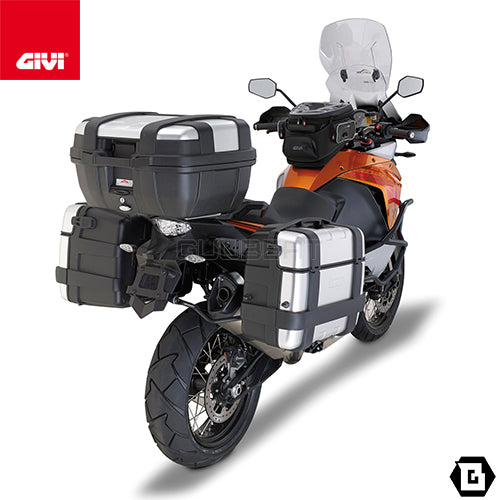 GIVI PLR7706 サイドケースホルダー MONOKEY ( モノキー ) 用 ラピッドリリース機能付き／KTM 1290 スーパーアドベンチャー S / KTM 1290 スーパーアドベンチャー R / KTM 1290 スーパーアドベンチャー T / KTM 1290 スーパーアドベンチャー他専用