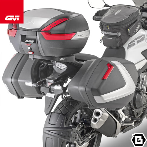 GIVI PLX1171 サイドケースホルダー MONOKEY SIDE（モノキーサイド）V37 / V35用｜HONDA CB500X / NX 500 / 400X / NX 400 対応