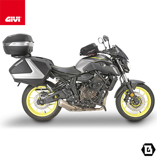 GIVI PLX2140 サイドケースホルダー MONOKEY SIDE ( モノキーサイド ) V37 / V35 用／YAMAHA MT-07専用