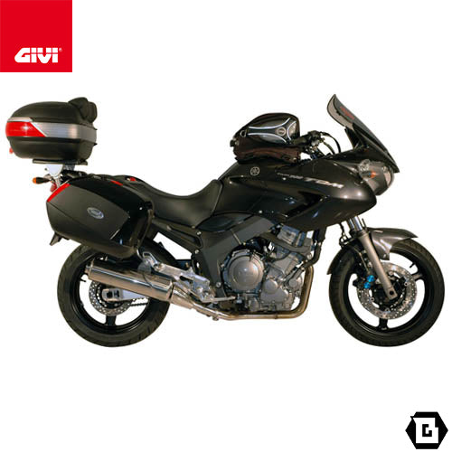 GIVI PLX347 サイドケースホルダー MONOKEY SIDE（モノキーサイド）V35用｜YAMAHA TDM 900 対応