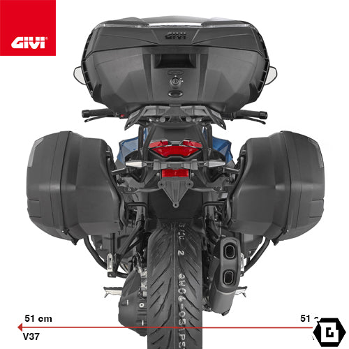 GIVI PLX5152 サイドケースホルダー MONOKEY SIDE（モノキーサイド）V37 / V35用｜BMW R 1300 RS / R 1300 R 対応