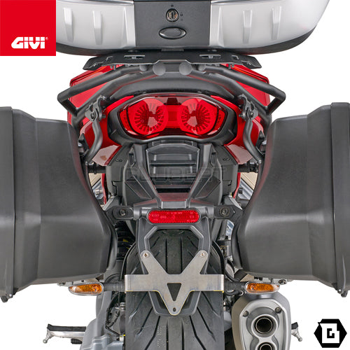 GIVI PLX8207 サイドケースホルダー MONOKEY SIDE ( モノキーサイド ) V37 / V35 用／MOTO GUZZI V 100 マンデッロ専用