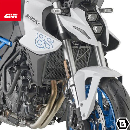 GIVI PR3126 ラジエーターガード コアガード ステンレス製  ブラック／SUZUKI GSX-8S専用