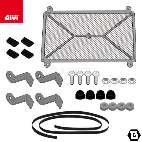 GIVI PR3127 ラジエーターガード コアガード ステンレス製 ブラック／SUZUKI V-STROM 800SE専用