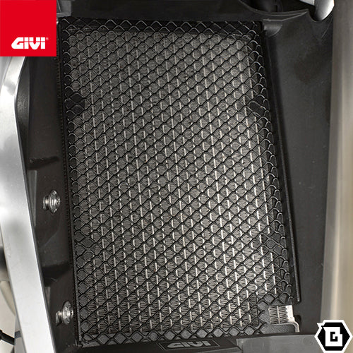 GIVI PR5108 ラジエーターガード コアガード ステンレス製  ブラック／BMW R 1250 GS / BMW R 1200 GS / BMW R 1200 GS ADVENTURE専用