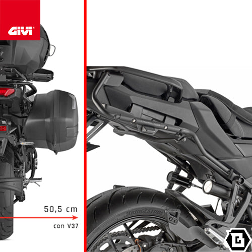GIVI PX2171 サイドケースホルダー MONOKEY TECH 3タイプ｜YAMAHA トレーサー 9 / トレーサー 9 GT 対応