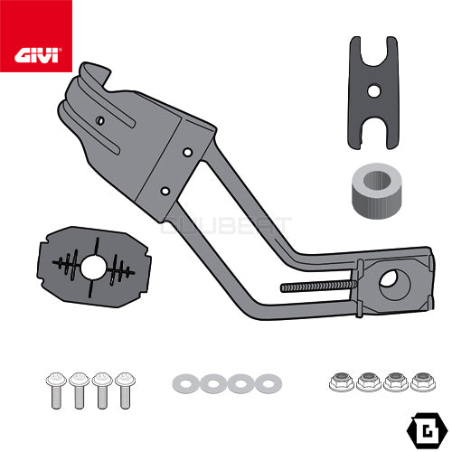 GIVI RM1121KIT スプラッシュガード マッドガード 取付ステー ／ HONDA 400X / HONDA CB500X専用