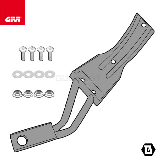 GIVI RM1156KIT スプラッシュガード マッドガード 取付ステー／HONDA X-ADV / HONDA X-ADV / HONDA フォルツァ750専用