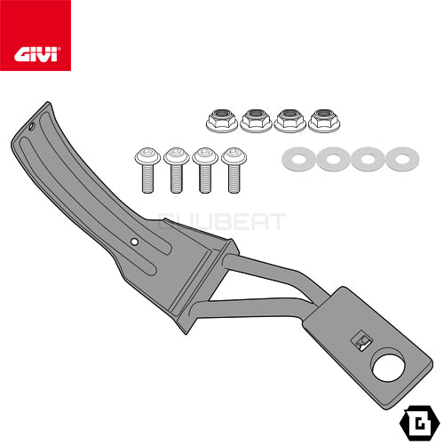 GIVI RM2133KIT スプラッシュガード マッドガード 取付ステー／YAMAHA TMAX 530 / YAMAHA TMAX 560専用