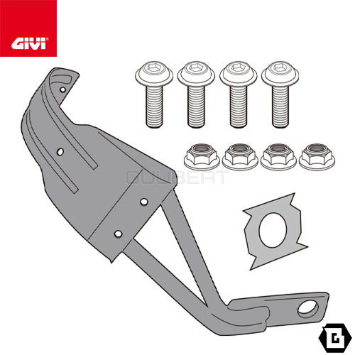 GIVI RM3125KIT スプラッシュガード マッドガード 取付ステー ／ SUZUKI V-STROM 800SE / SUZUKI V-STROM 800DE他専用