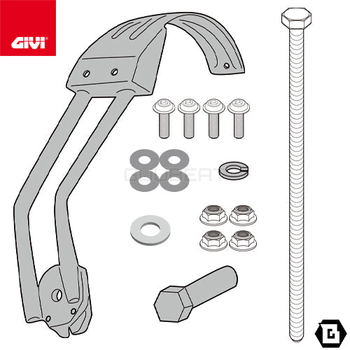 GIVI RM5137KIT スプラッシュガード マッドガード 取付ステー／BMW F 900 XR / BMW F 900 R専用