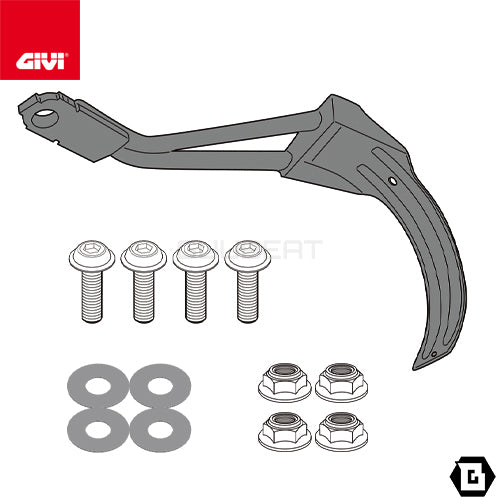 GIVI RM7711KIT スプラッシュガード マッドガード 取付ステー／KTM 390 アドベンチャー専用