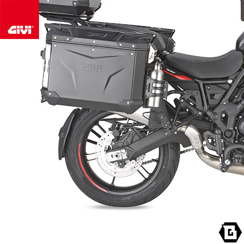 GIVI RM8717KIT スプラッシュガード マッドガード 取付ステー｜BENELLI TRK 702 / TRK 702 X / QJ MOTOR SRT 700 SX 対応