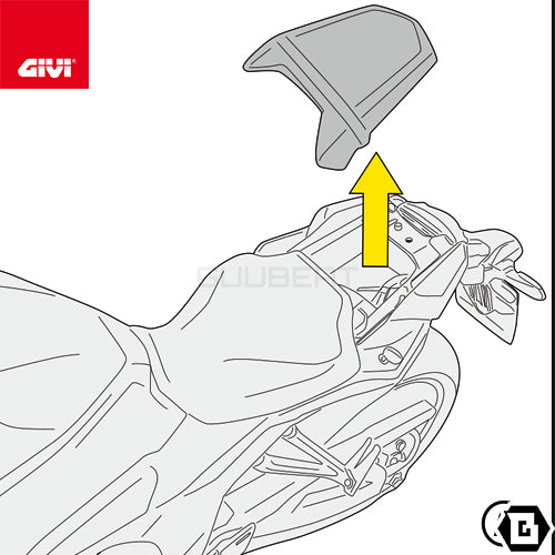 GIVI S430 シートロック ( SEATLOCK  ) タンクロック 用