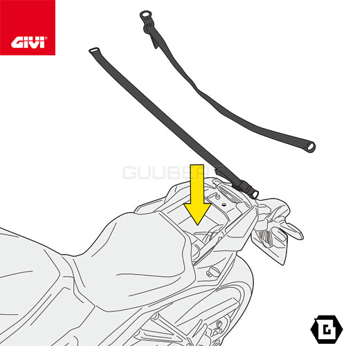 GIVI S430 シートロック ( SEATLOCK  ) タンクロック 用