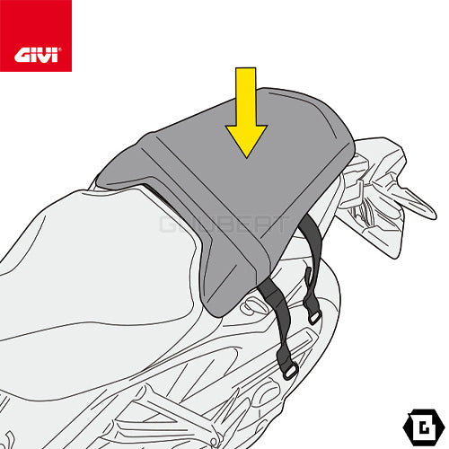 GIVI S430 シートロック ( SEATLOCK  ) タンクロック 用