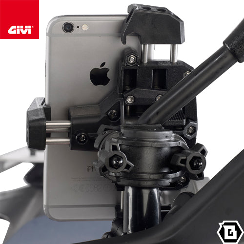GIVI S920M SMART CLIP スマホホルダー 外寸112 x 52mm - 148 x 75mm用