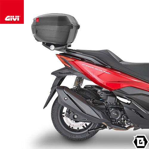 GIVI SR1166 キャリア スペシャルリアラック トップケース用／HONDA ADV350 / HONDA フォルツァ350 / HONDA フォルツァ300専用