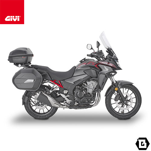 GIVI SR1171 キャリア スペシャルリアラック トップケース用（MONOKEY / MONOLOCKベース別売）｜HONDA CB500X / NX 500 E-CLUTCH / NX 500 / 400X  対応