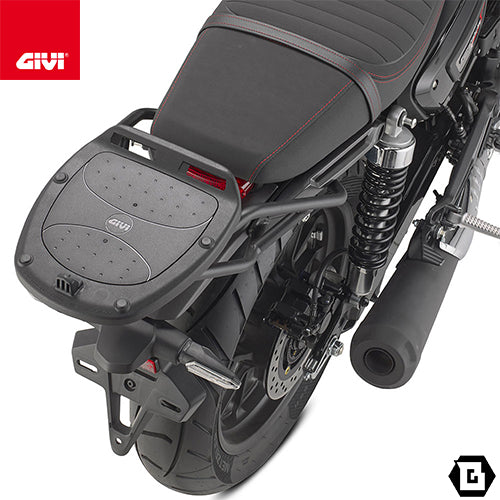 GIVI SR1212 キャリア スペシャルリアラック トップケース用（MONOKEY / MONOLOCKベース別売）｜HONDA GB 350 S 対応