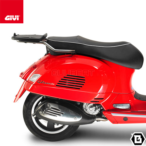 GIVI SR131 キャリア スペシャルリアラック トップケース用／PIAGGIO ベスパ GTS 300 スーパー / PIAGGIO ベスパ GTS 150 スーパー / PIAGGIO ベスパ GTS 125 スーパー専用