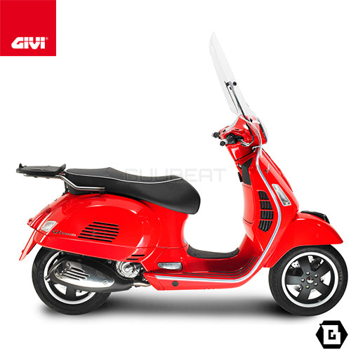 GIVI SR131 キャリア スペシャルリアラック トップケース用 ／ PIAGGIO ベスパ GTS 300 スーパー / PIAGGIO ベスパ GTS 150 スーパー他専用