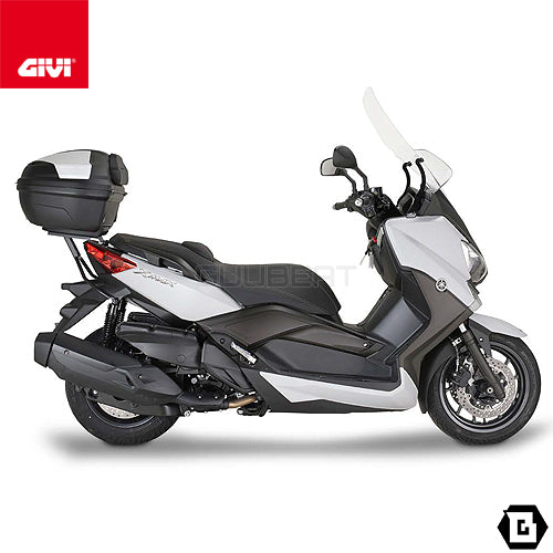 GIVI SR2117M キャリア スペシャルリアラック トップケース用／MBK SKYLINER 125-250 / MBK EVOLYS 125-250 / YAMAHA XMAX 250 / YAMAHA XMAX 125専用