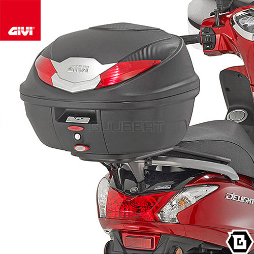 GIVI SR2134 キャリア スペシャルリアラック トップケース用／YAMAHA D'ELIGHT 125 / YAMAHA D’ELIGHT 125専用