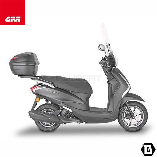 GIVI SR2134 キャリア スペシャルリアラック トップケース用／YAMAHA D'ELIGHT 125 / YAMAHA D’ELIGHT 125専用