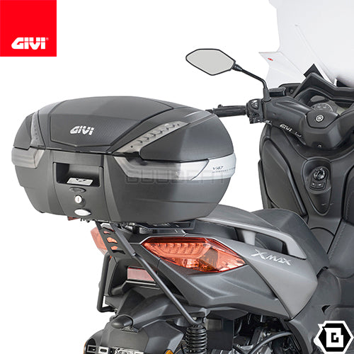 GIVI SR2136 キャリア スペシャルリアラック トップケース用／YAMAHA XMAX 125 / YAMAHA XMAX 250 / YAMAHA XMAX 300専用